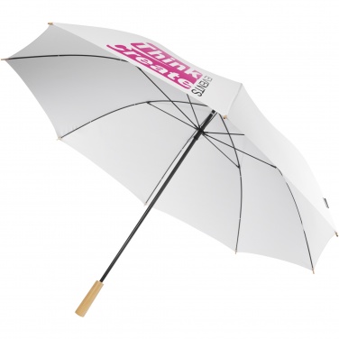 Logotrade advertising product image of: Romee 30'' windproof recycled PET golf umbrella