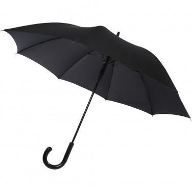 Logotrade corporate gift image of: Fontana 23" auto open umbrella with carbon look and crooked handle