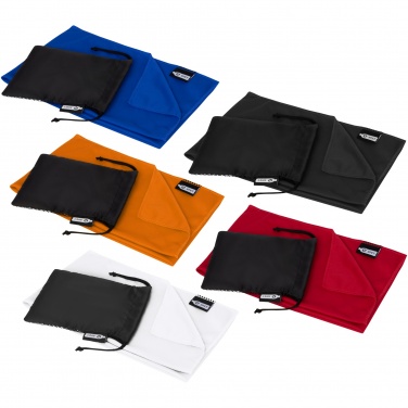 Logo trade corporate gifts picture of: Raquel cooling towel made from recycled PET 80x30 cm
