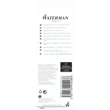 Logotrade promotional merchandise picture of: Waterman ballpoint pen refill