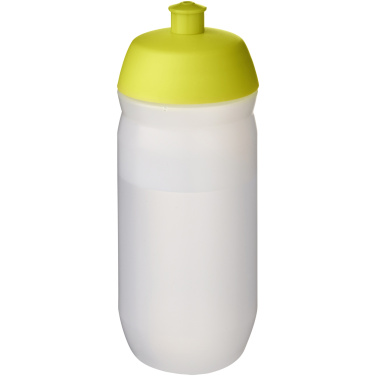 Logo trade promotional products image of: HydroFlex™ Clear 500 ml squeezy sport bottle