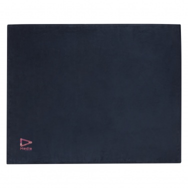 Logotrade business gift image of: Lily GRS certified RPET coral fleece blanket