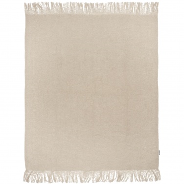 Logo trade promotional giveaways image of: Ivy GRS certified RPET blanket