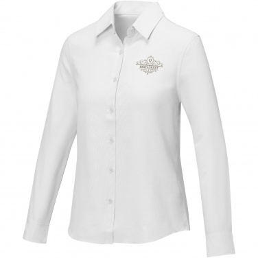Logo trade promotional products image of: Pollux long sleeve women's shirt