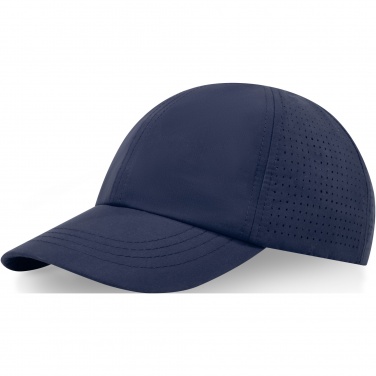 Logo trade advertising product photo of: Mica 6 panel GRS recycled cool fit cap
