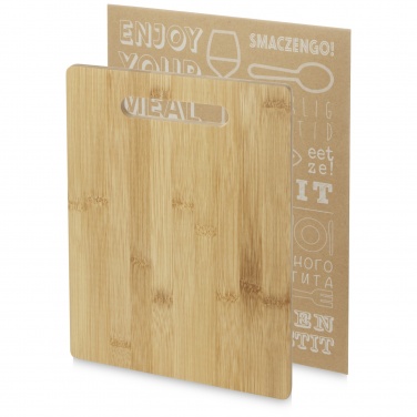 Logo trade promotional merchandise image of: Basso bamboo cutting board