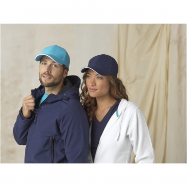 Logotrade promotional product image of: Topaz 6 panel GRS recycled sandwich cap