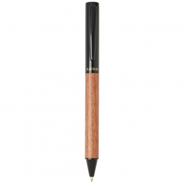 Logo trade advertising products picture of: Timbre wood ballpoint pen