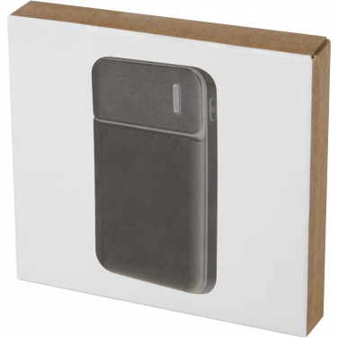 Logo trade promotional gifts picture of: Loop 5000 mAh recycled plastic power bank