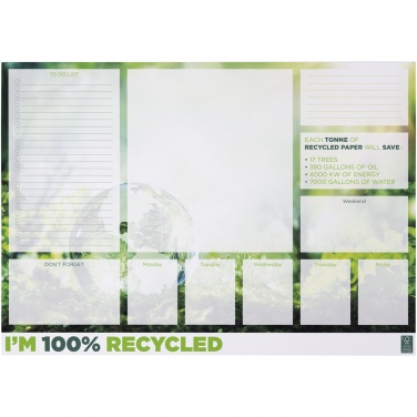 Logotrade promotional gift image of: Desk-Mate® A2 recycled notepad