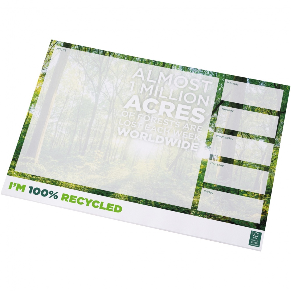 Logotrade promotional merchandise photo of: Desk-Mate® A3 recycled notepad