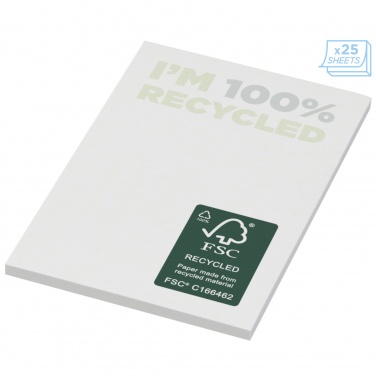 Logotrade promotional merchandise image of: Sticky-Mate® recycled sticky notes 50 x 75 mm