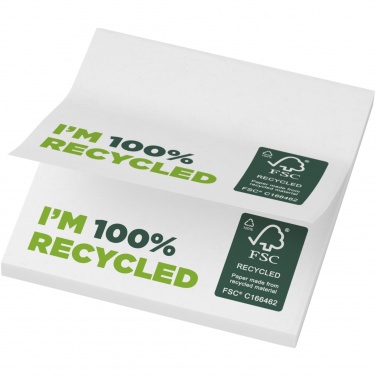 Logotrade promotional giveaway image of: Sticky-Mate® recycled sticky notes 75 x 75 mm