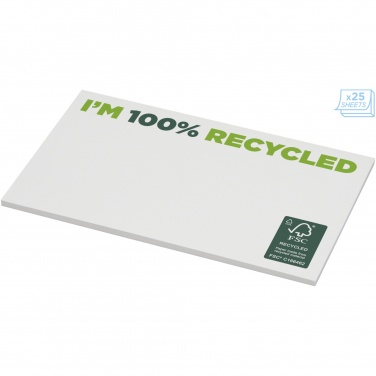 Logo trade business gift photo of: Sticky-Mate® recycled sticky notes 127 x 75 mm