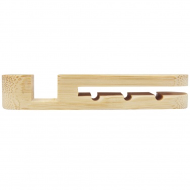 Logo trade promotional items picture of: Edulis bamboo cable manager 