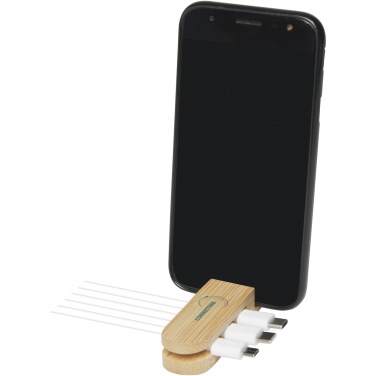 Logotrade corporate gifts photo of: Edulis bamboo cable manager 