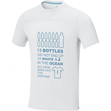 Logo trade promotional products image of: Borax short sleeve men's GRS recycled cool fit t-shirt