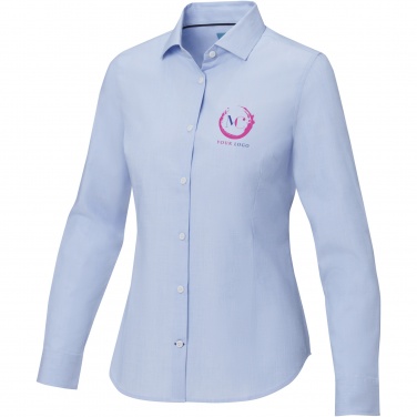 Logotrade promotional item image of: Cuprite long sleeve women's organic shirt