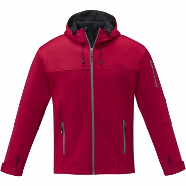 Logo trade promotional merchandise image of: Match men's softshell jacket