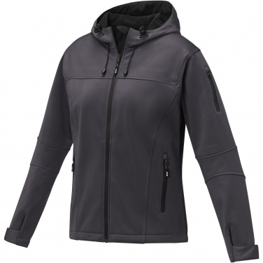 Logo trade corporate gifts image of: Match women's softshell jacket