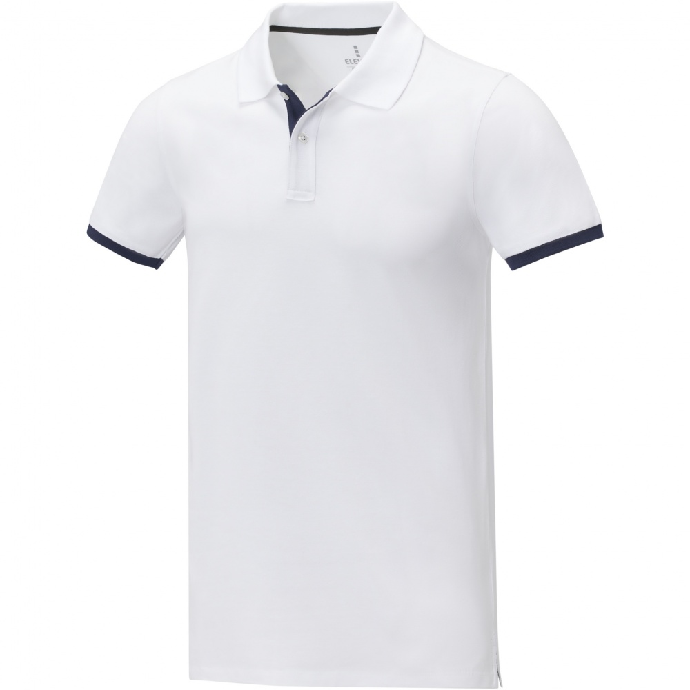 Logo trade promotional products image of: Morgan short sleeve men's duotone polo
