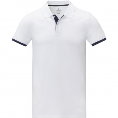 Logotrade promotional products photo of: Morgan short sleeve men's duotone polo