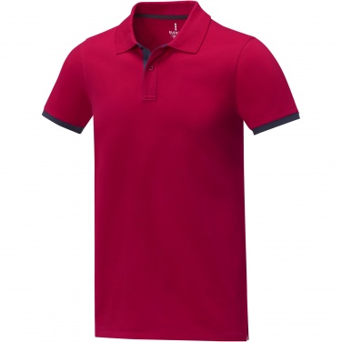 Logo trade promotional items picture of: Morgan short sleeve men's duotone polo