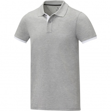 Logotrade promotional gift image of: Morgan short sleeve men's duotone polo