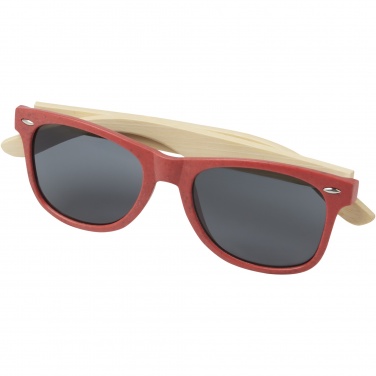 Logo trade promotional merchandise photo of: Sun Ray bamboo sunglasses