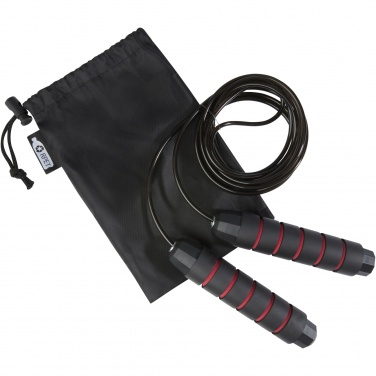 Logotrade corporate gift picture of: Austin soft skipping rope in recycled PET pouch