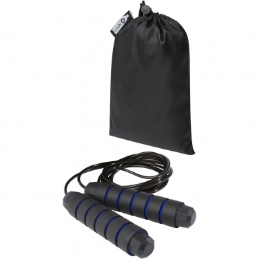 Logo trade promotional gifts picture of: Austin soft skipping rope in recycled PET pouch