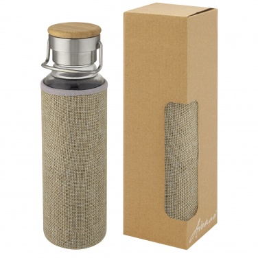 Logotrade promotional giveaway image of: Thor 660 ml glass bottle with neoprene sleeve