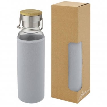 Logotrade promotional item image of: Thor 660 ml glass bottle with neoprene sleeve
