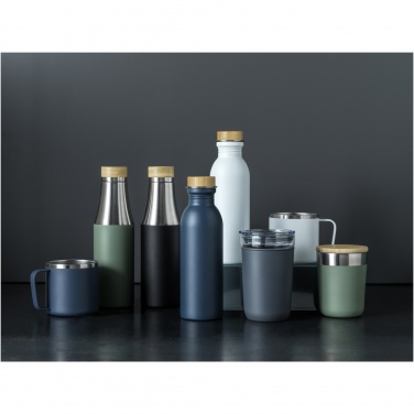 Logo trade promotional merchandise picture of: Bello 420 ml glass tumbler with recycled plastic outer wall