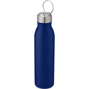 Logo trade promotional products picture of: Harper 700 ml stainless steel water bottle with metal loop