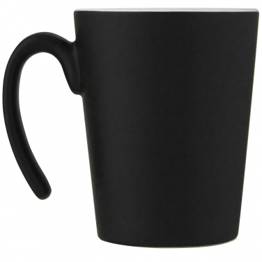 Logo trade promotional products image of: Oli 360 ml ceramic mug with handle