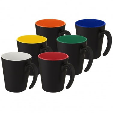 Logo trade advertising product photo of: Oli 360 ml ceramic mug with handle