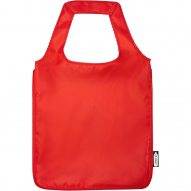 Logo trade promotional giveaways image of: Ash RPET large foldable tote bag 14L
