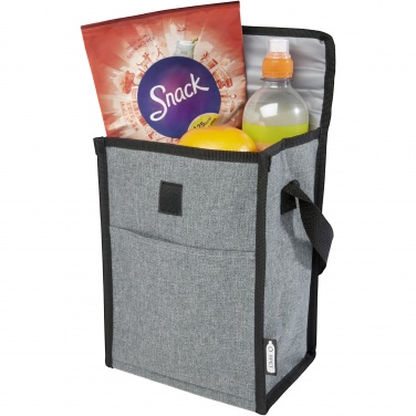 Logo trade promotional merchandise photo of: Reclaim 4-can GRS RPET cooler bag 5L