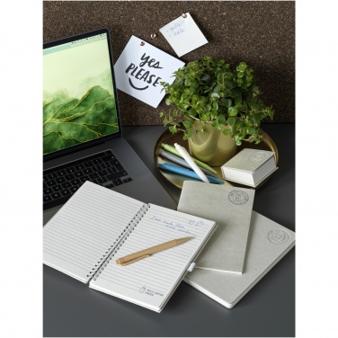 Logotrade business gift image of: Dairy Dream A5 size reference recycled milk cartons spiral notebook