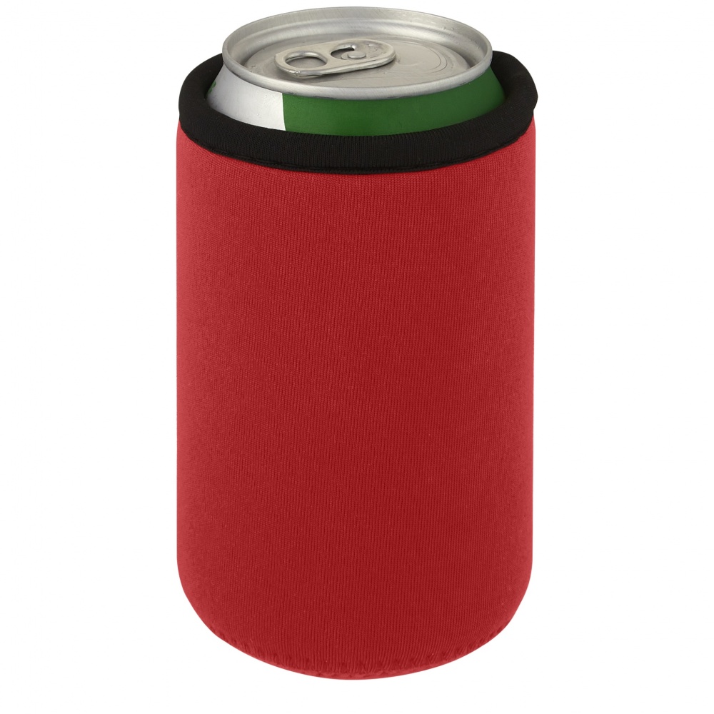 Logotrade promotional giveaways photo of: Vrie recycled neoprene can sleeve holder