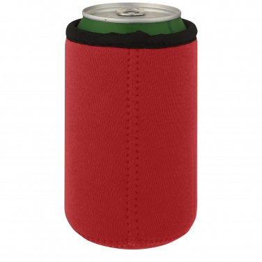 Logo trade corporate gifts image of: Vrie recycled neoprene can sleeve holder