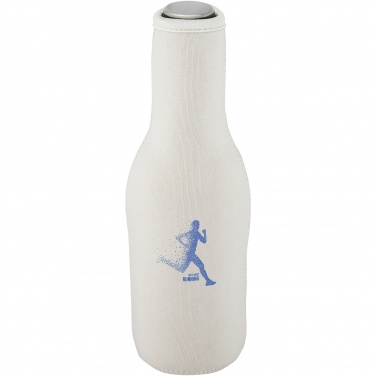 Logo trade promotional merchandise photo of: Fris recycled neoprene bottle sleeve holder