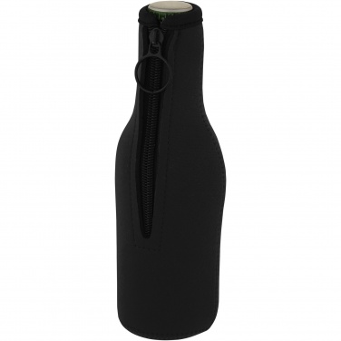 Logo trade promotional merchandise image of: Fris recycled neoprene bottle sleeve holder