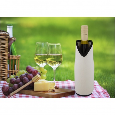 Logotrade promotional giveaway picture of: Noun recycled neoprene wine sleeve holder