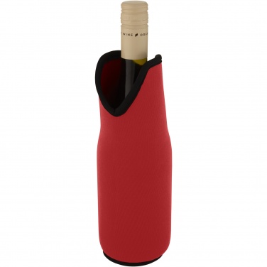 Logo trade promotional gifts picture of: Noun recycled neoprene wine sleeve holder