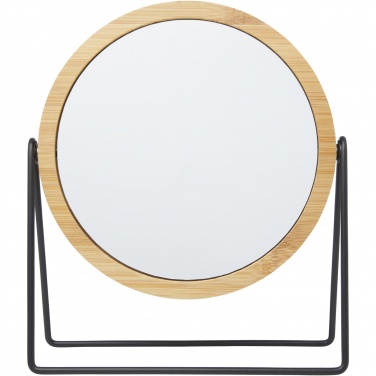 Logotrade promotional gift image of: Hyrra bamboo standing mirror