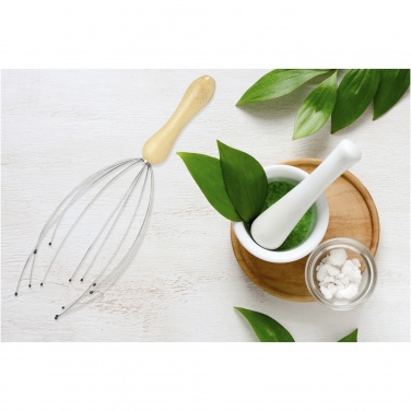 Logotrade promotional merchandise photo of: Hator bamboo head massager
