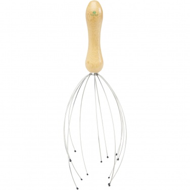 Logotrade business gifts photo of: Hator bamboo head massager