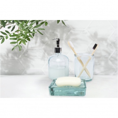 Logotrade promotional giveaways photo of: Jabony 3-piece recycled glass bathroom set